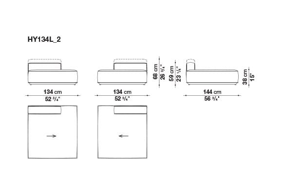 Ткань сад диван B&B Italia Outdoor HYBRID ARCH-00117020 - Вид №26
