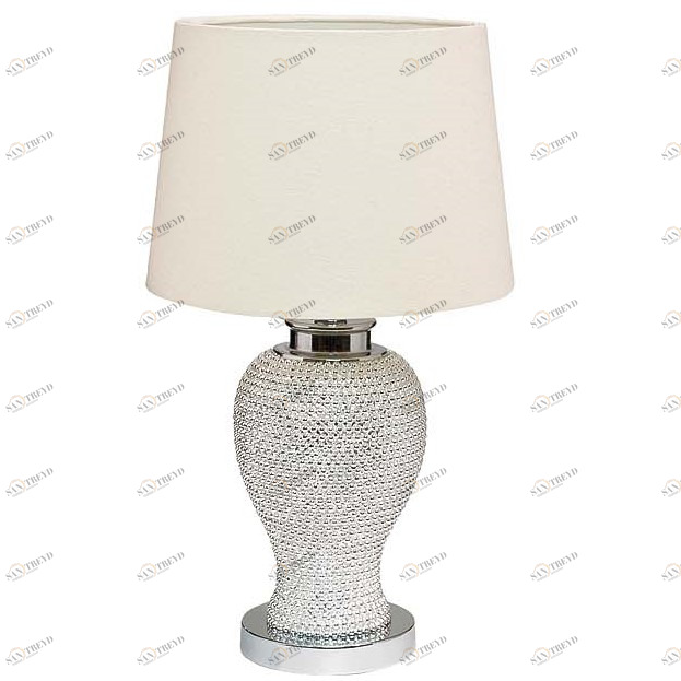 Лампа настольная, плафон бежевый 20*54 86482 GARDA DECOR ВАЗА 066558 Бежевый 