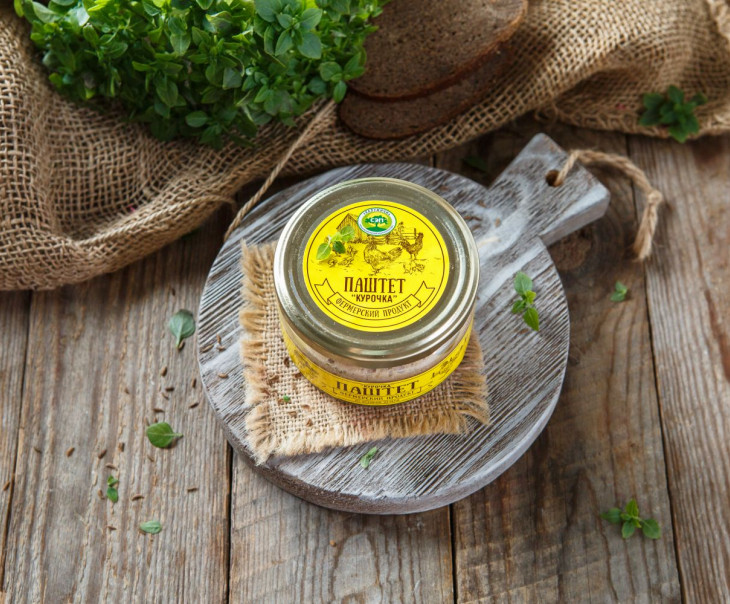 4149 Паштет "Курочка" из куриной печени Вкусляндия 