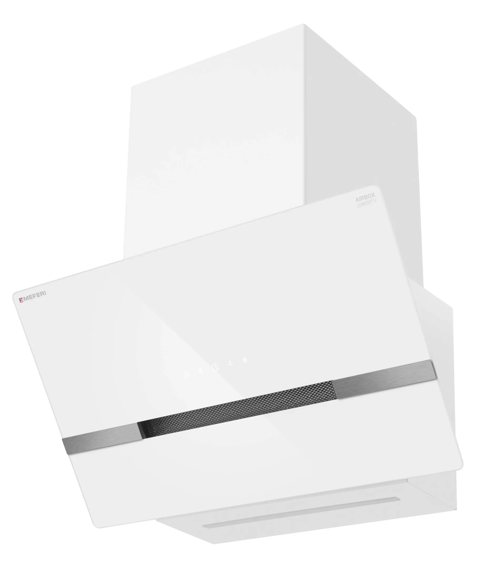 9270623 Вытяжка наклонная Meferi AIRBOX60WH COMFORT PLUS белый/белый STDN-0002379 - Вид №2