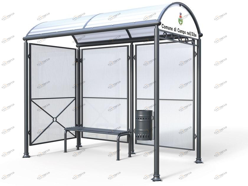 Lazzari Стальное навес для автобусной остановки Otranto sun-id-1495205