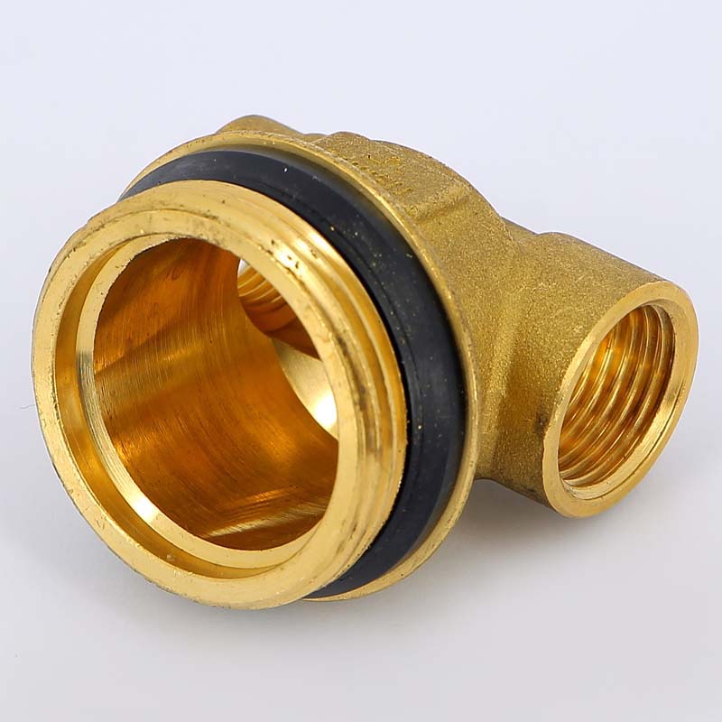 Концевик (тройник) для коллектора TIEMME 1/2"х1"1/4х3/8" 1950006 - Вид №2