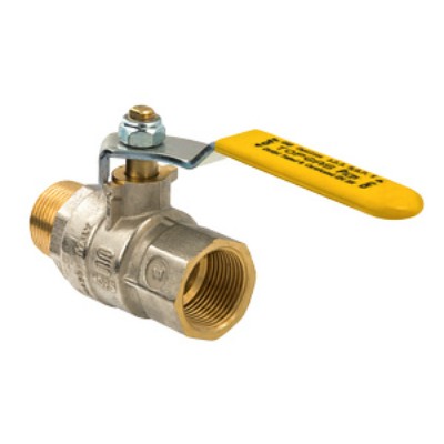 S.272.06 (S.1222.06) Кран шаровой ENOLGAS TOP-GAS c флажковой рукояткой и внутренней/наружной резьбо Valtec 1" 