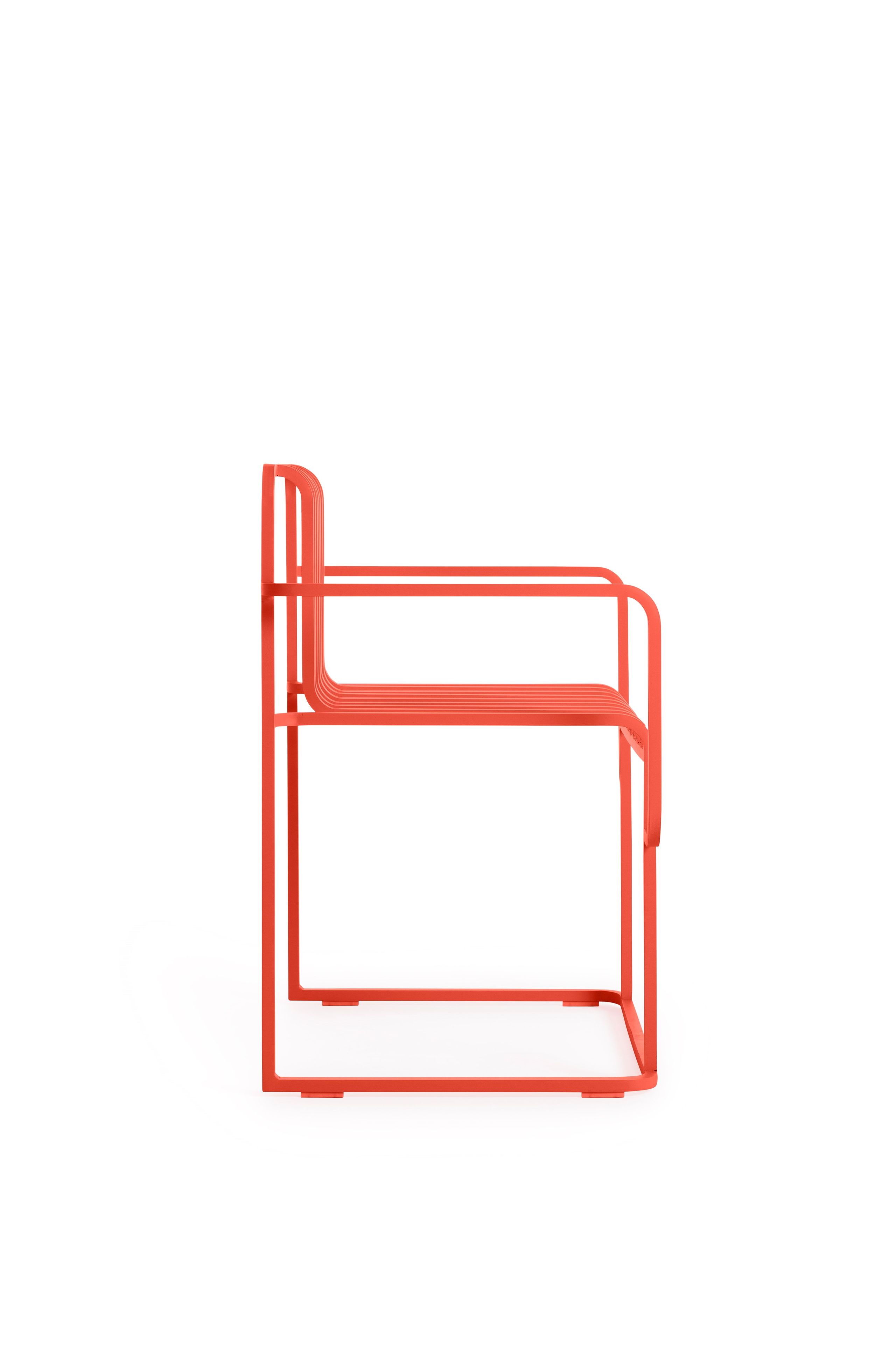 Алюминиевый стул с подлокотниками Diabla гриль ARCH-00143391 - Вид №24