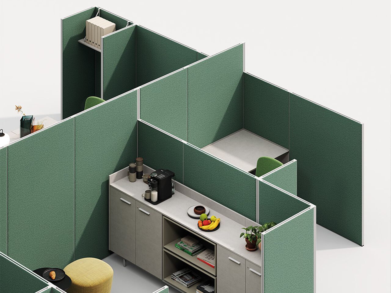 Передвижная стена для офиса FREZZA Pal System ARCH-00000839 - Вид №9