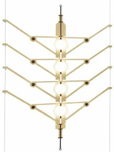 DCW éditions Светодиодная подвесная лампа из анодированного алюминия Vvv