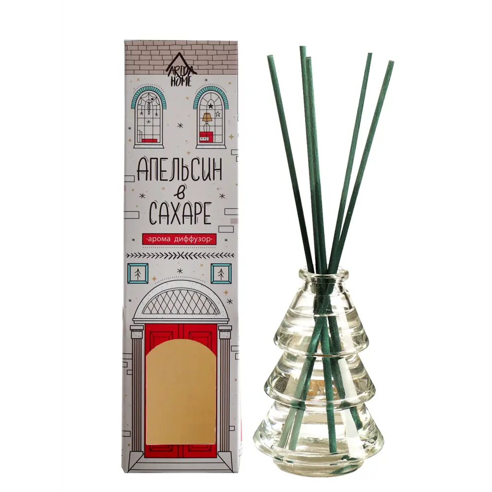 Ароматический диффузор «Апельсин в сахаре» 90 мл ARIDA HOME STLM-2027066