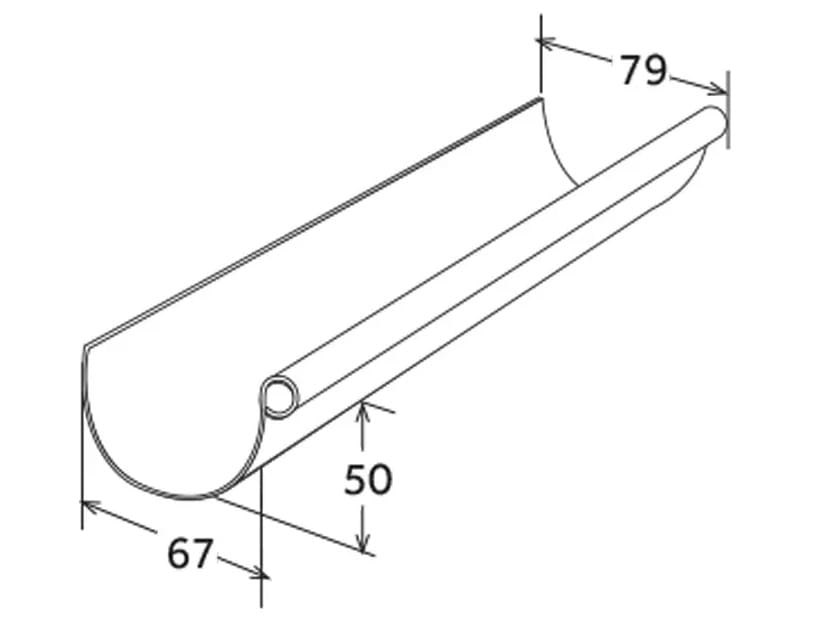 ПВХ желоба модель 116 First Corporation First Plast ARCH-00099802 - Вид №2