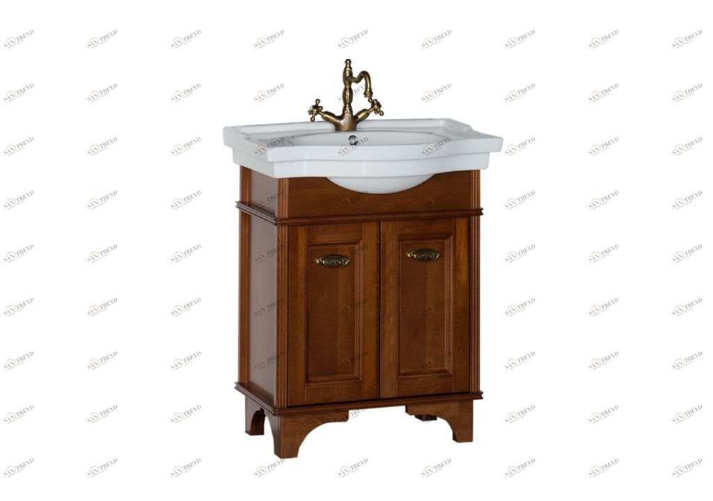 Тумба с раковиной Aquanet Николь 70 орех 0018051000181675