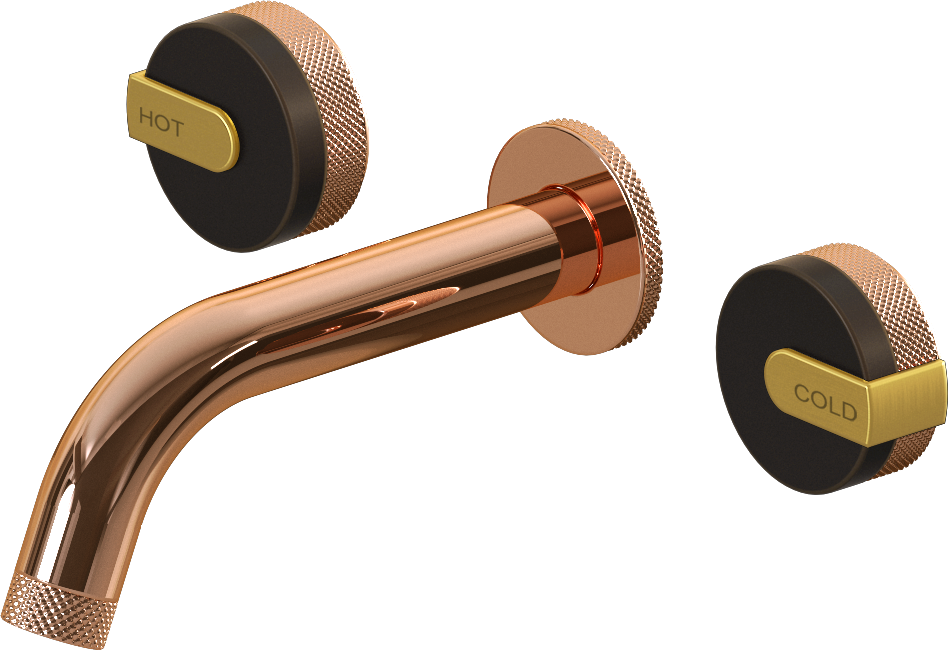 E-11530-R1OB-L1BAU-RG Смеситель для умывальника из 19,1см носикем (внешняя часть) GRAFF MOD+