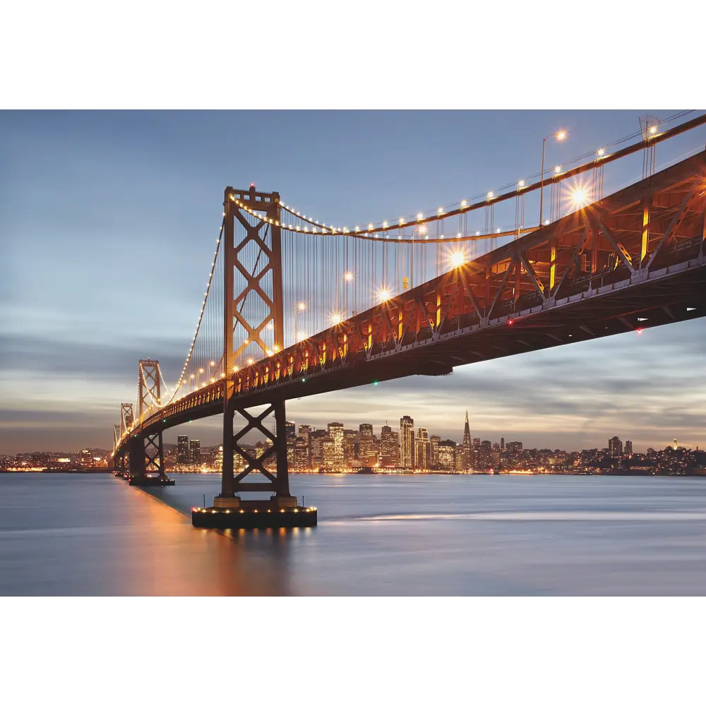 Фотообои бумажные, 368х254 см, KOMAR Мост STLM-2147927