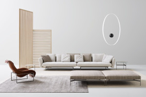 4-местный тканевый диван