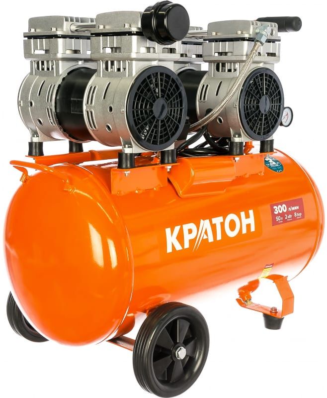 Компрессор поршневой безмасляный Кратон AC-300-50-OFS 9024838 STDN-0022335