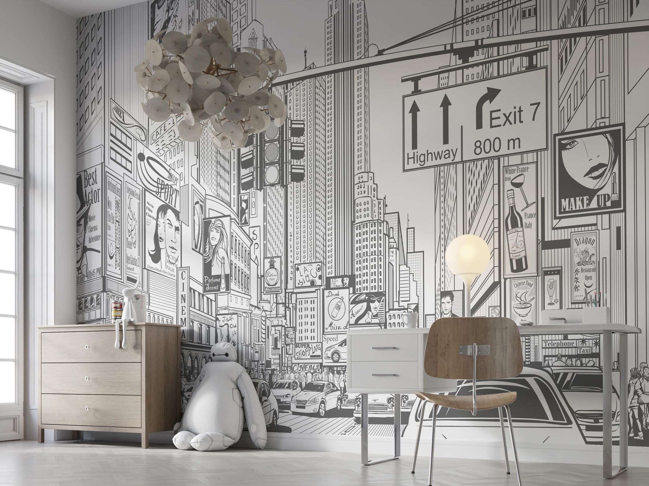 Панорамные обои для детей Rimura 2025 ARCH-00096459