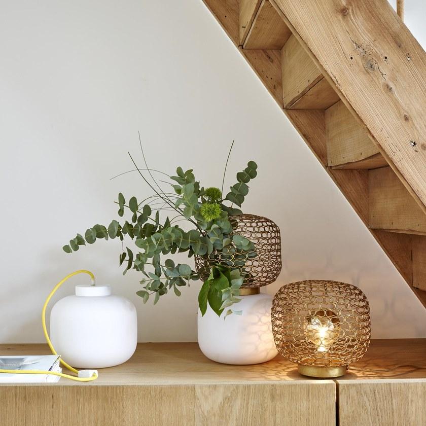 Ligne Roset Настольная светодиодная лампа из латуни Jali 10072845-10072847 - Вид №1