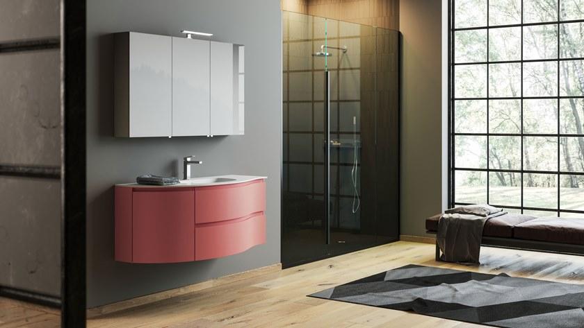 Mobiltesino Лаковая тумба под умывальник с ящиками Incanto sun-id-1461973 - Вид №1