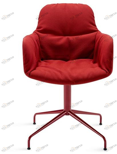 Freifrau Кресло из ткани с 4 спицами и подлокотниками Leya sun-id-1473873