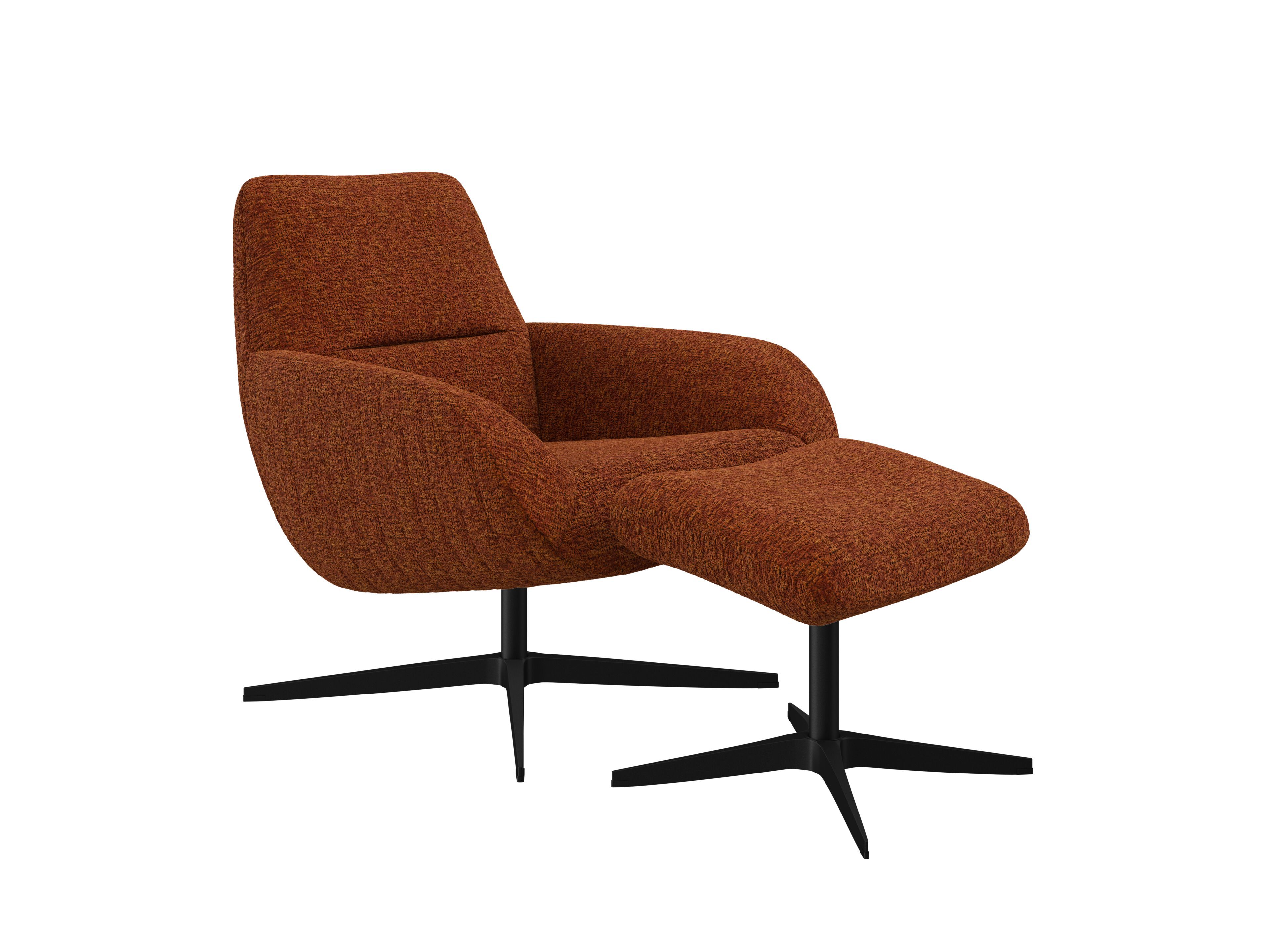 Тканевое кресло с подставкой для ног DÔME DECO Awaken ARCH-00039329 - Вид №3