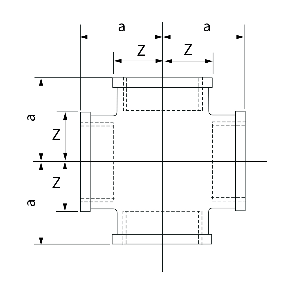 3180003000000 Тройники Tece  - Вид №1