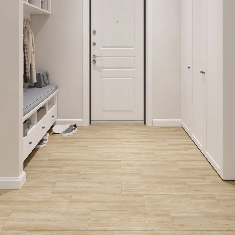 Керамогранит LB Ceramics Лоро Прето 19.9x60.3 см 0.96 м² матовый цвет светло-бежевый STLM-2155800