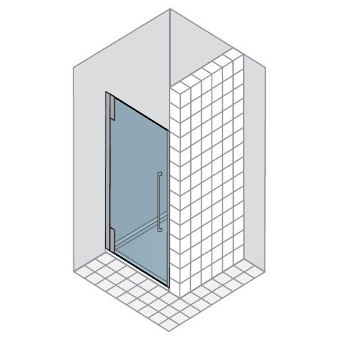 8PT Vertica collection  Распашная дверь DUKA 44758 - Вид №1