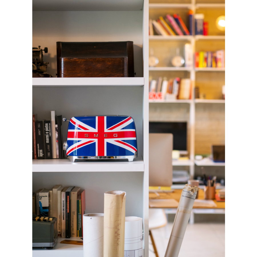 Тостер на 2 ломтика TSF01, британский флаг Smeg TSF01UJEU - Вид №6