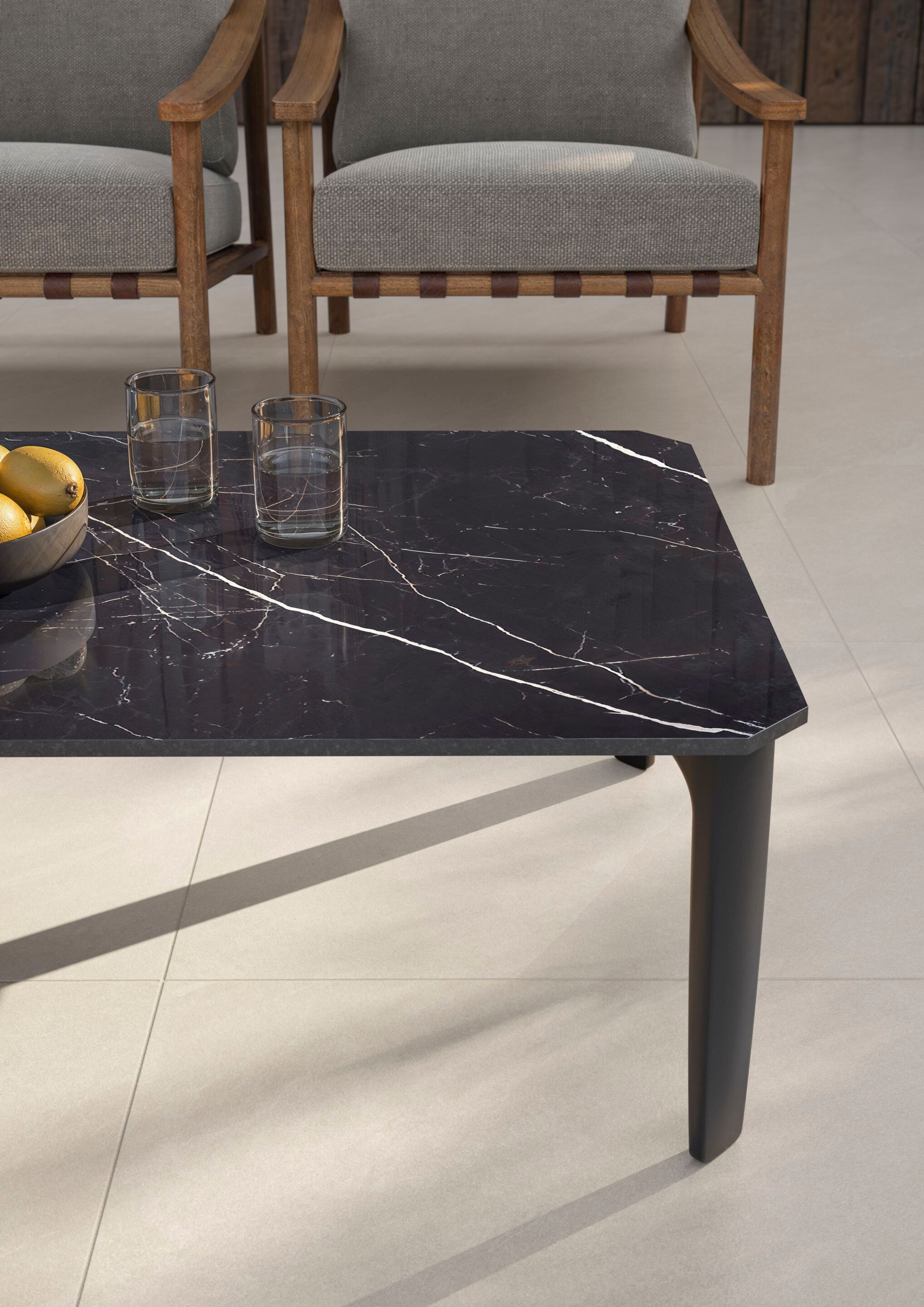 Прямоугольный садовый столик из керамогранита Casalgrande Padana Convivialis ARCH-00076907 - Вид №2