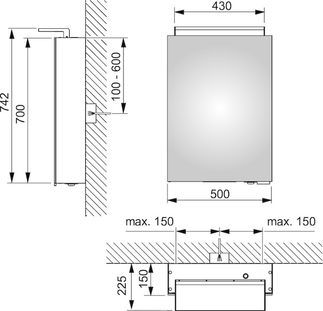 13601171102 Зеркальный шкаф KEUCO Royal L1 - Вид №4