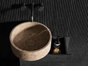 Мраморная раковина