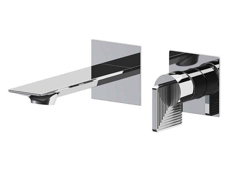 Настенный смеситель для раковины с 2 отверстиями Daniel Rubinetterie Stellar ARCH-00039003