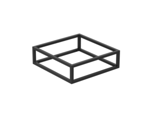 Металлическая подставка для раковины