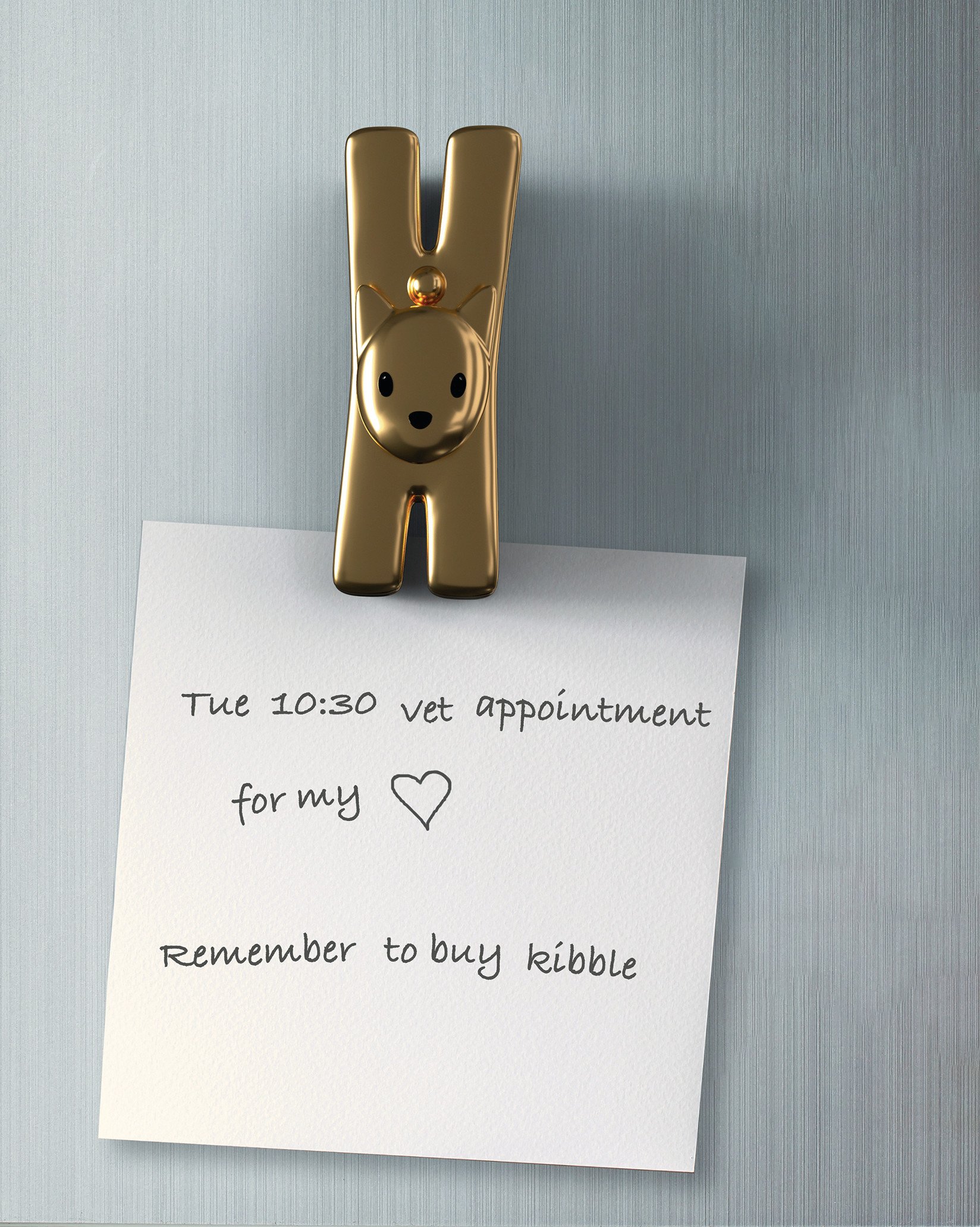 Прищепка Alessi Lampo MMI32C GD - Вид №1