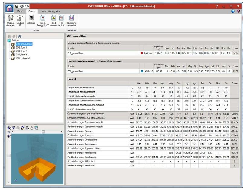 ATH ITALIA software Динамическое моделирование энергии и моделирование зданий Cypetherm sun-id-1388360 - Вид №2