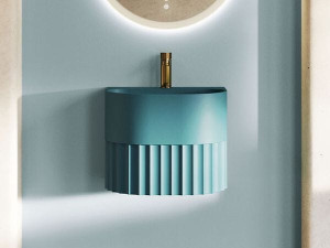 Овальная подвесная раковина из Акрона©