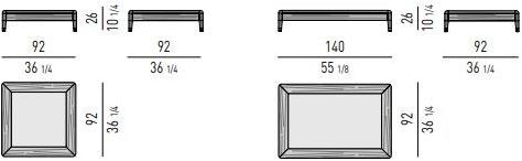 Minotti Маленький стол Indiana sun-id-1374111 - Вид №3