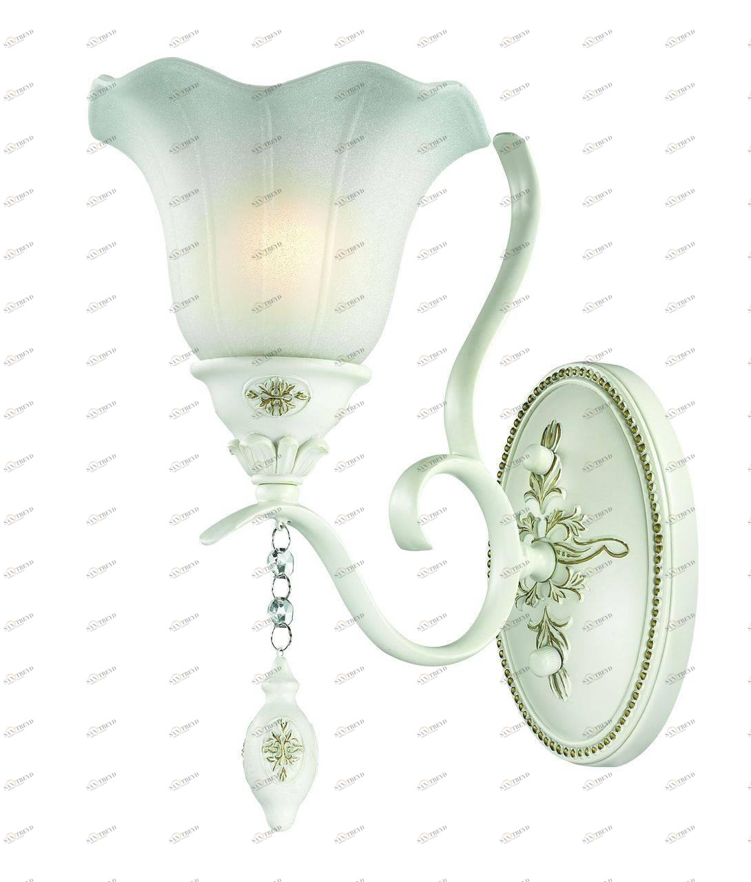 Бра ST Luce Canzone SL250.501.01 ST LUCE ФЛОРИСТИКА 077839 Белый;прозрачный 