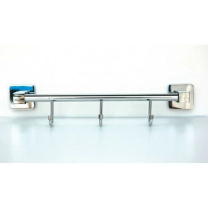 Полотенцедержатель трубчатый 3 крючка Rainbowl (Турция) Cube 2731-3