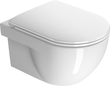 911811 Подвесной унитаз настенный Белый GSI ceramica City Италия - Вид №1