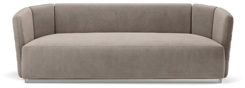 SM Living Couture Стеганый 3-местный бархатный диван Diamond Dvn_09b/10b - Вид №1