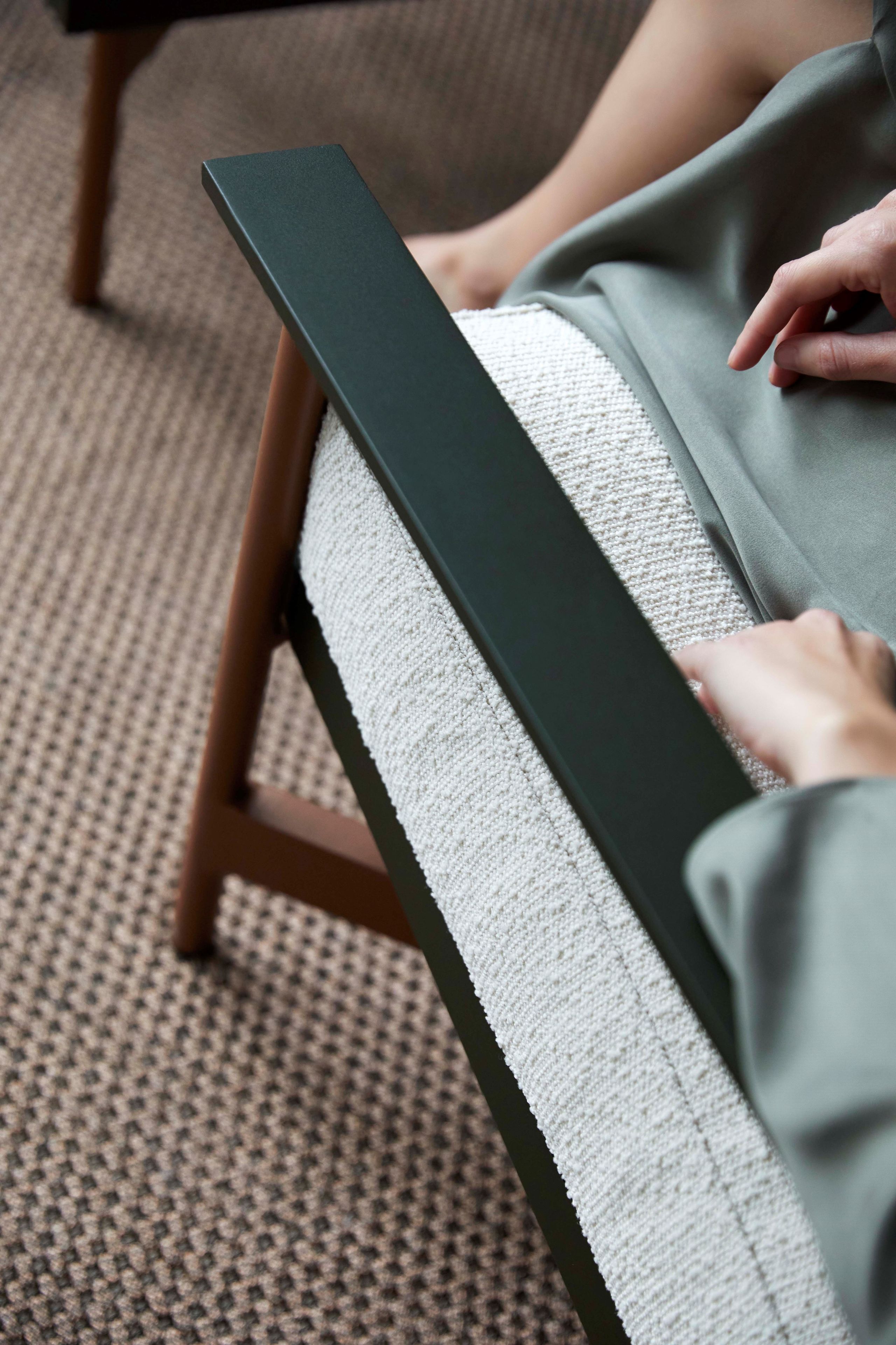 Тканевое садовое кресло с подлокотниками GANDIABLASCO Onde ARCH-00111771 - Вид №34