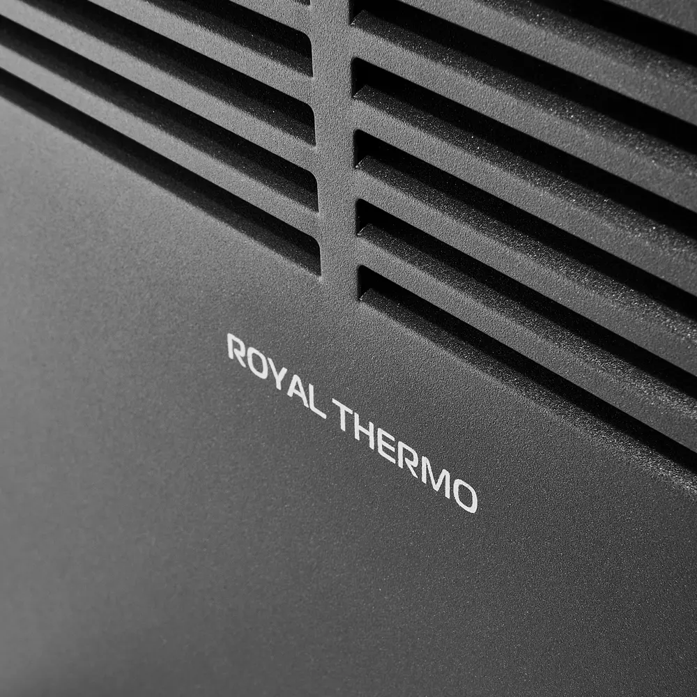 Конвектор электрический Royal Thermo Capella RCHC/E-1002 с электронным термостатом 1000 Вт цвет черный STLM-2033362 - Вид №8