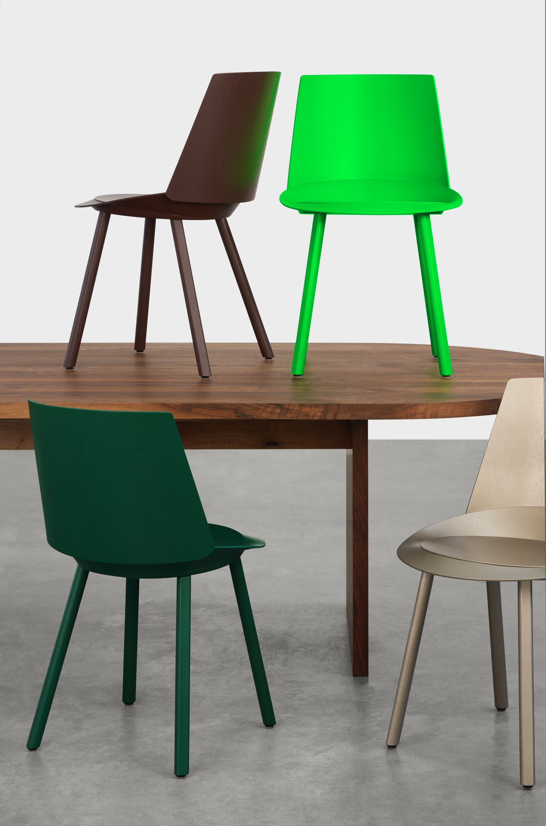 Овальный стол из массива дерева e15 ASHIDA ARCH-00027727 - Вид №3