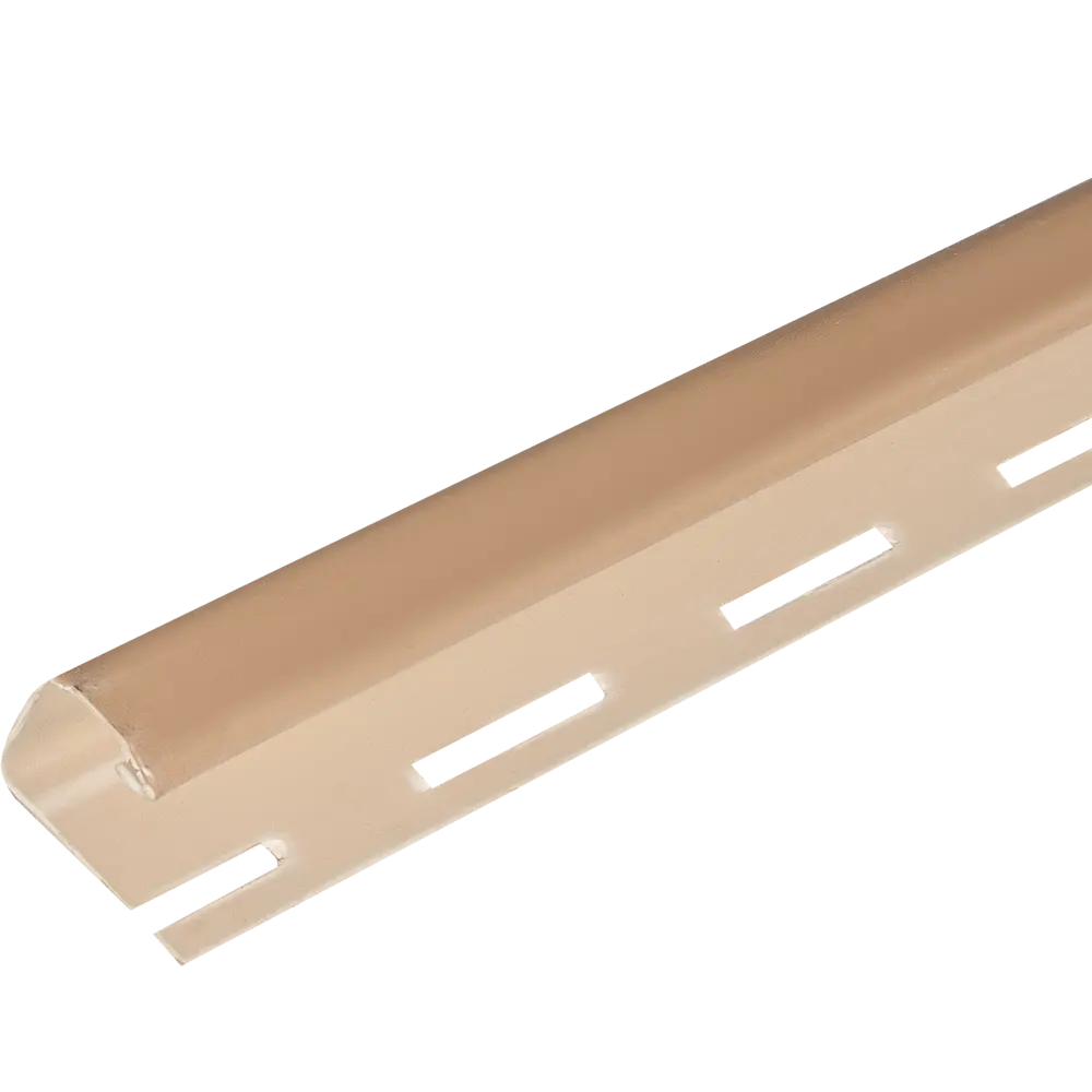 J-профиль для фасадных панелей FINEBER 3000 мм цвет бежевый STLM-2192591