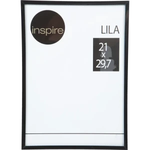 Рамка Inspire Lila 21x29.7 см цвет чёрный 18174535 STLM-2192094