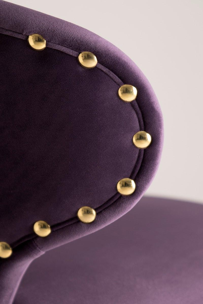 Tirolo Табурет из ткани со спинкой и подставкой для ног Elle 064 sg - Вид №1