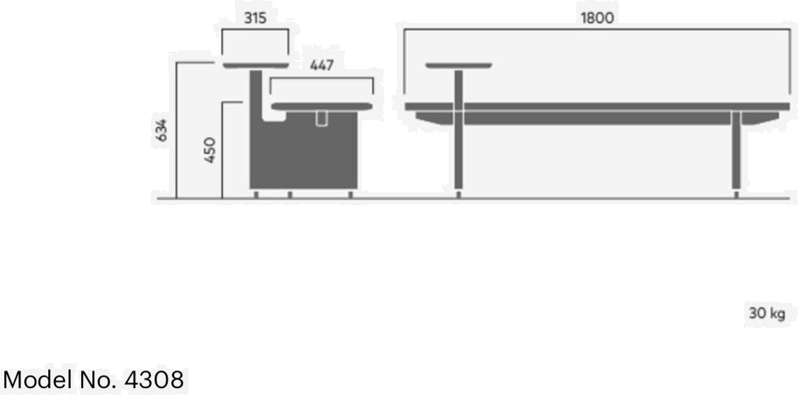 VESTRE Деревянная скамейка со спинкой в ​​современном стиле sun-id-1480425 - Вид №8