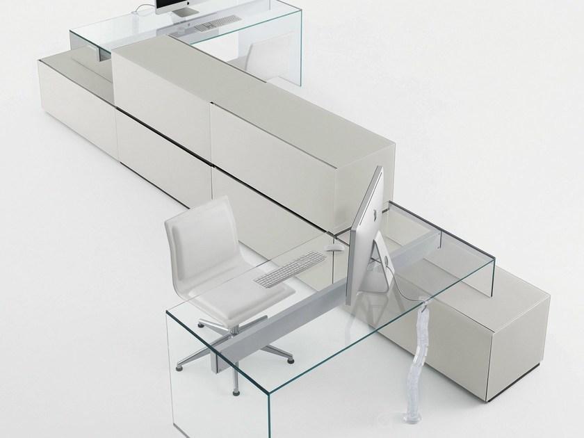 Gallotti&Radice Стеклянная рабочая станция Air sun-id-1354333 - Вид №1