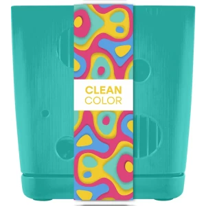 INGREEN Горшок Clean Color для комнатных растений с подставкой 89351654