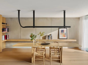 Кожаный светодиодный подвесной светильник