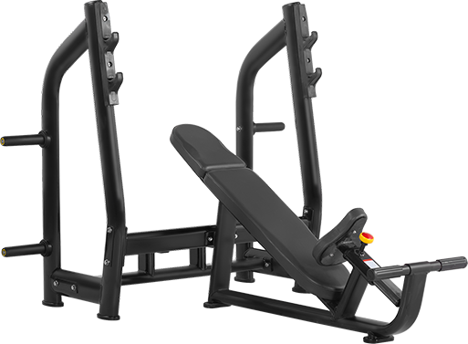 H-025 Bronze gym h-025 скамья для жима с положительным наклоном (чёрный) Bronze Gym 